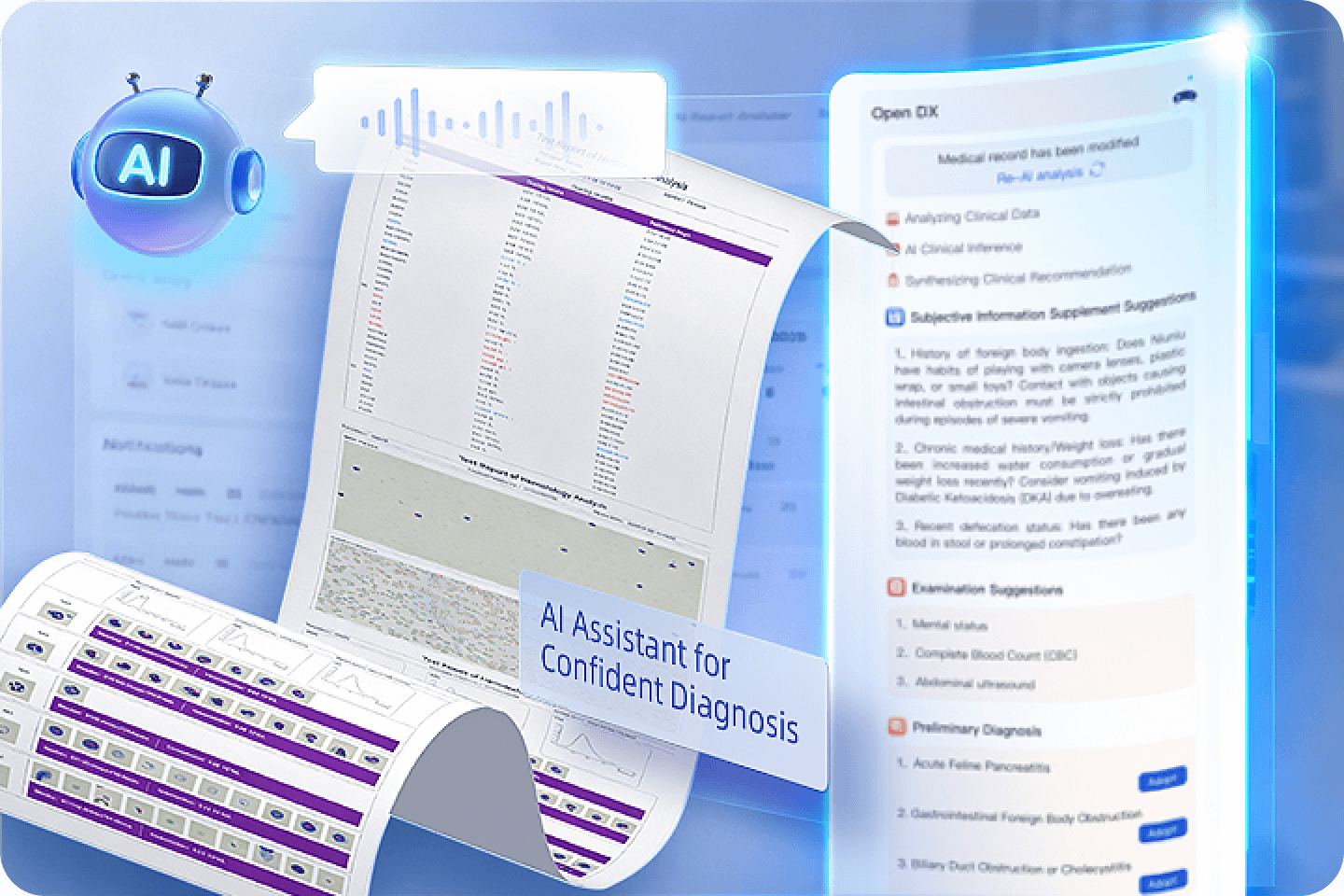 Intelligent Diagnostic Reports & Consultation