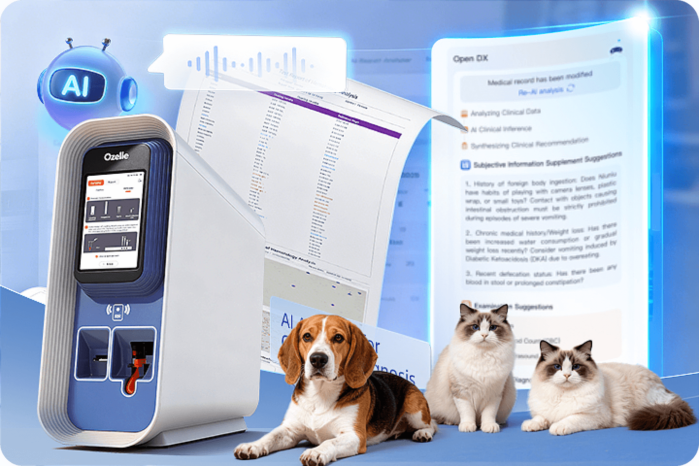 Intelligent Diagnostic Reports & AI Consultation